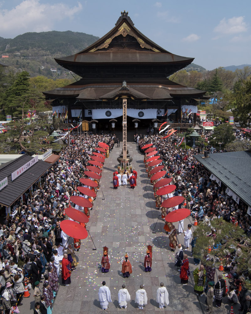 善光寺御開帳のイメージ